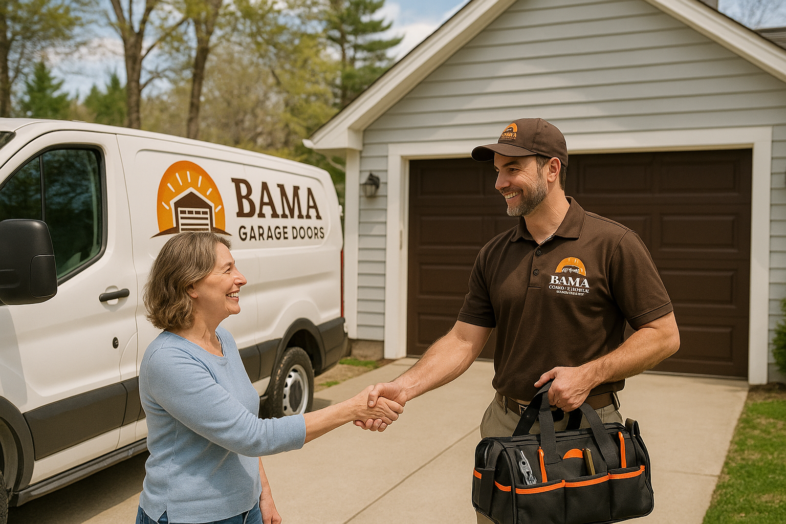 Garage door services in Bethany, CT