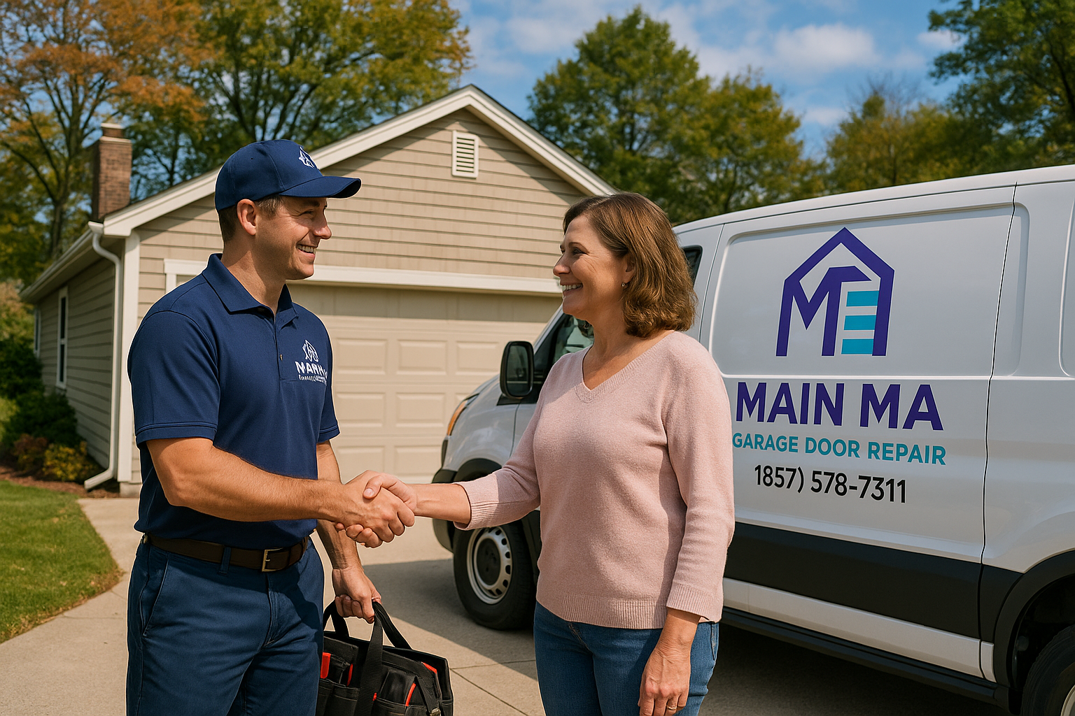 Garage door services in South Britain, CT
