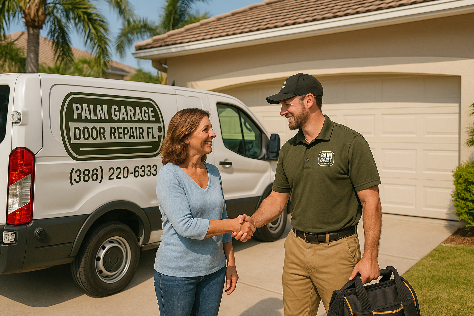 Garage door services in Redding, CT