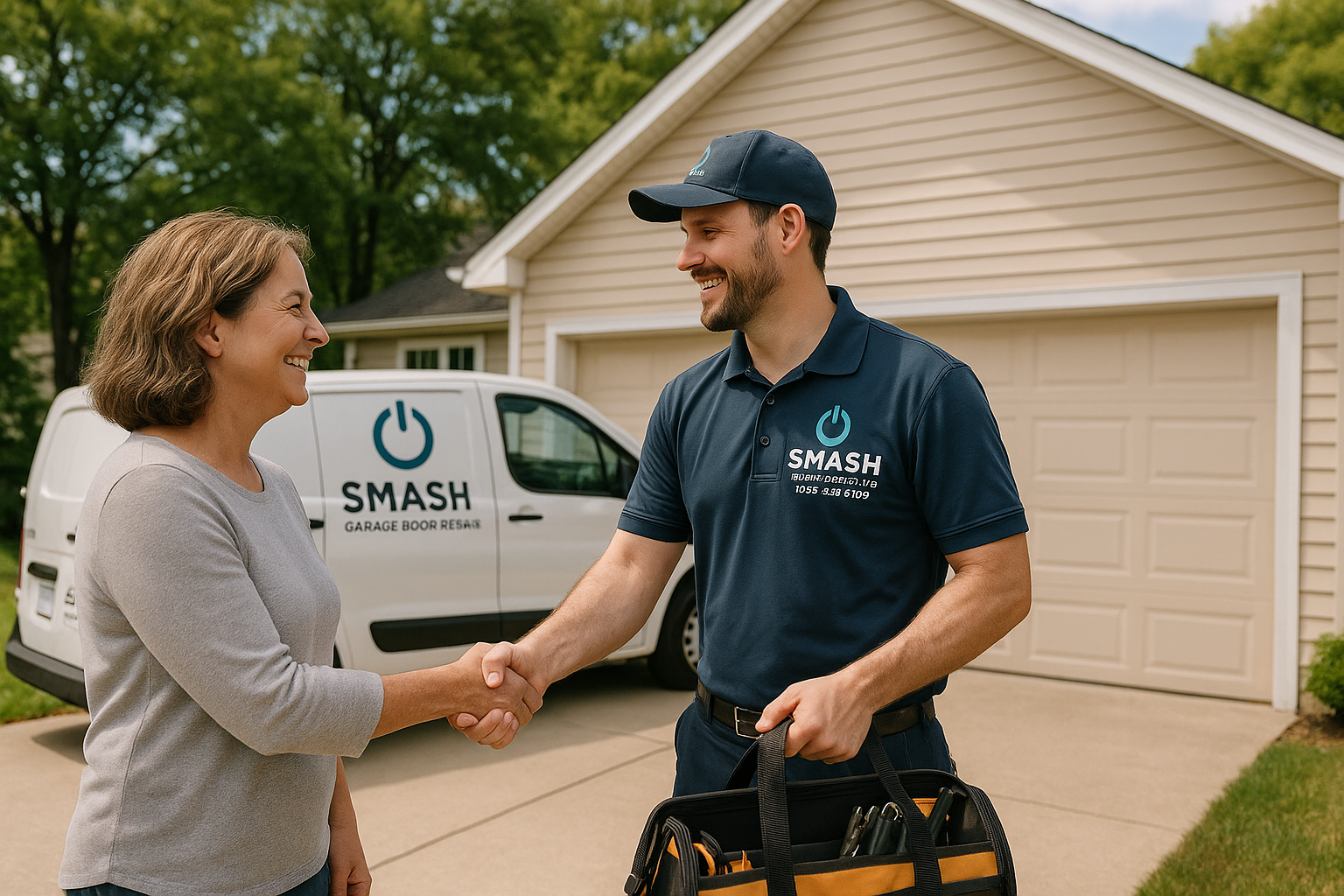 Garage door services in Monroe, CT