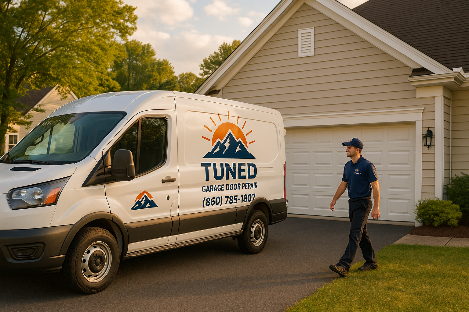 Garage door services in Guilford, CT