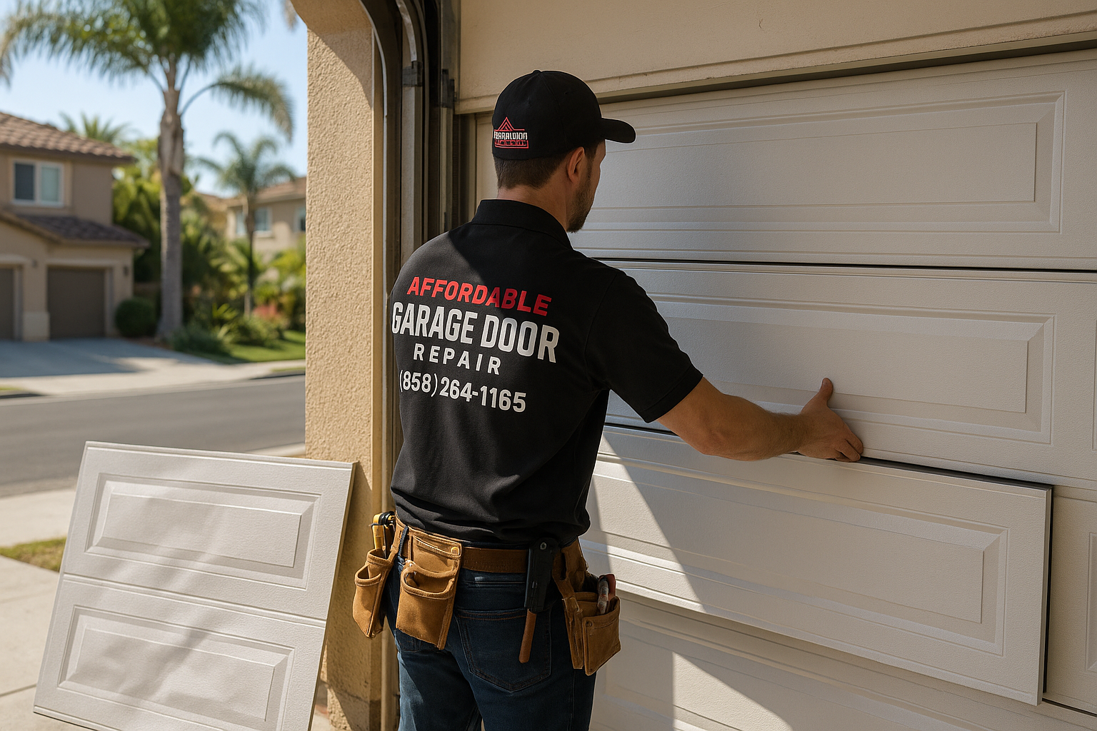 Garage Door Panel Replacement service in Woodbridge