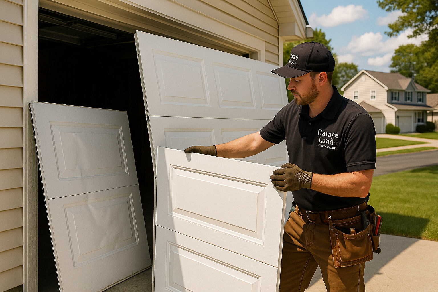Garage Door Panel Replacement service in Whitneyville