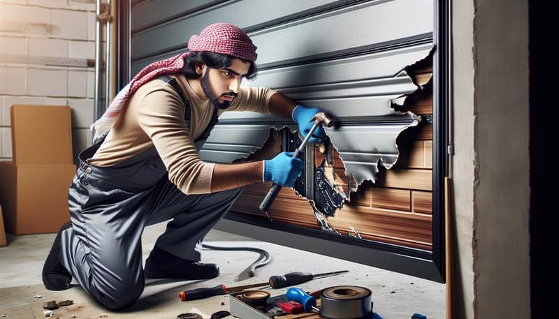 Garage Door Panel Replacement service in Southport