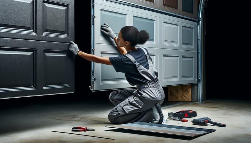 Garage Door Panel Replacement service in Seymour