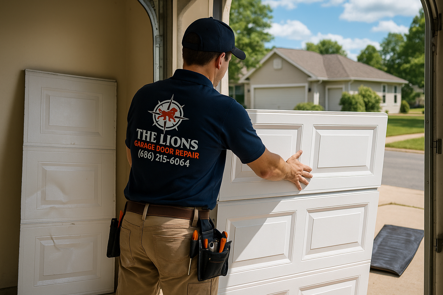Garage Door Panel Replacement service in West Shore