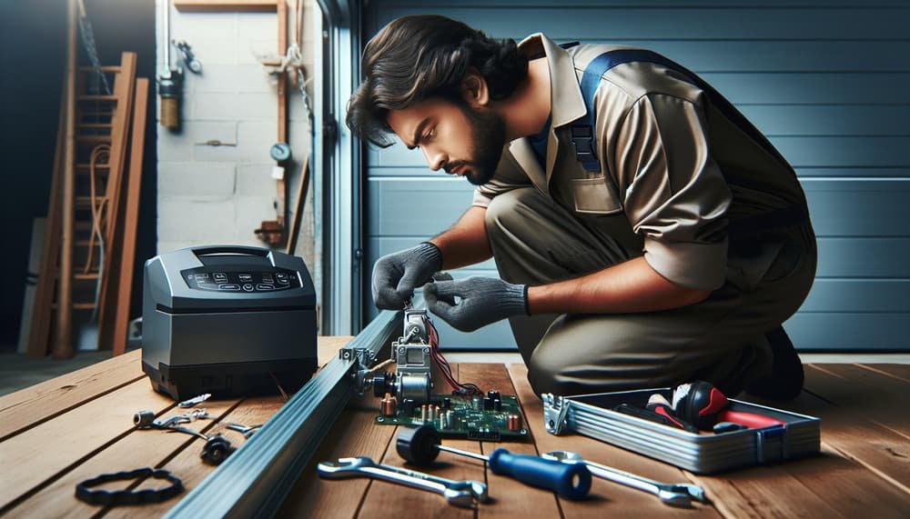 Garage door work in Waterbury