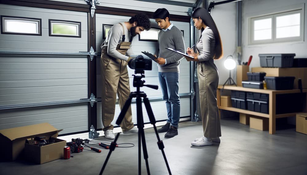 Garage door work in Allingtown