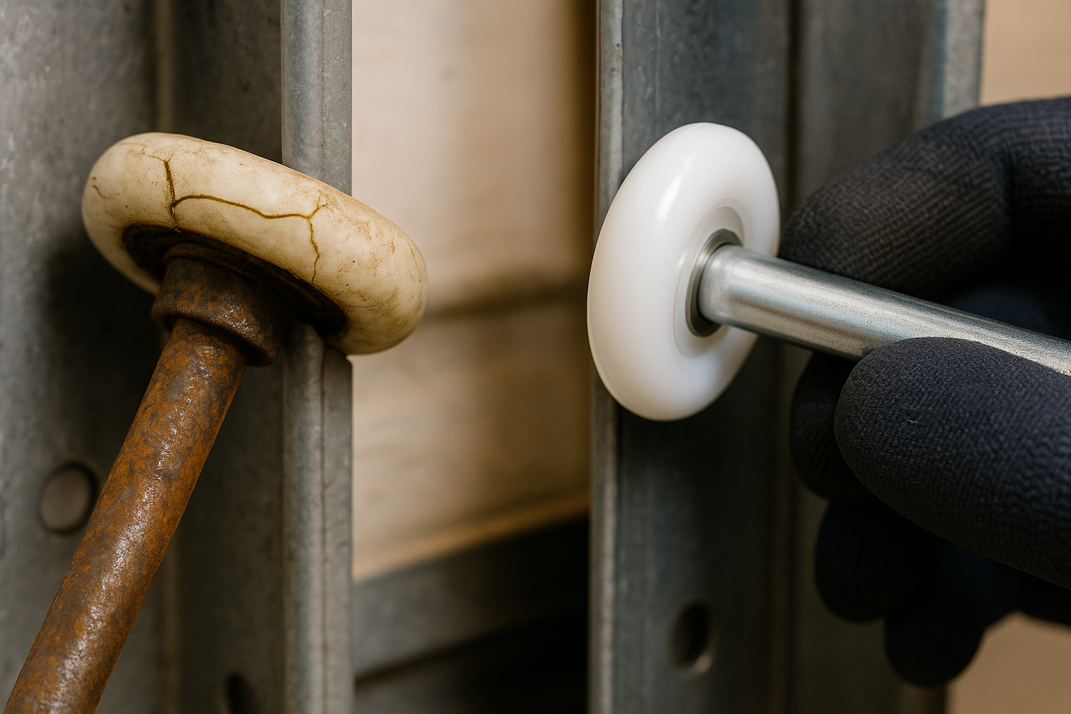 Garage Door Roller Replacement service in Sandy Hook