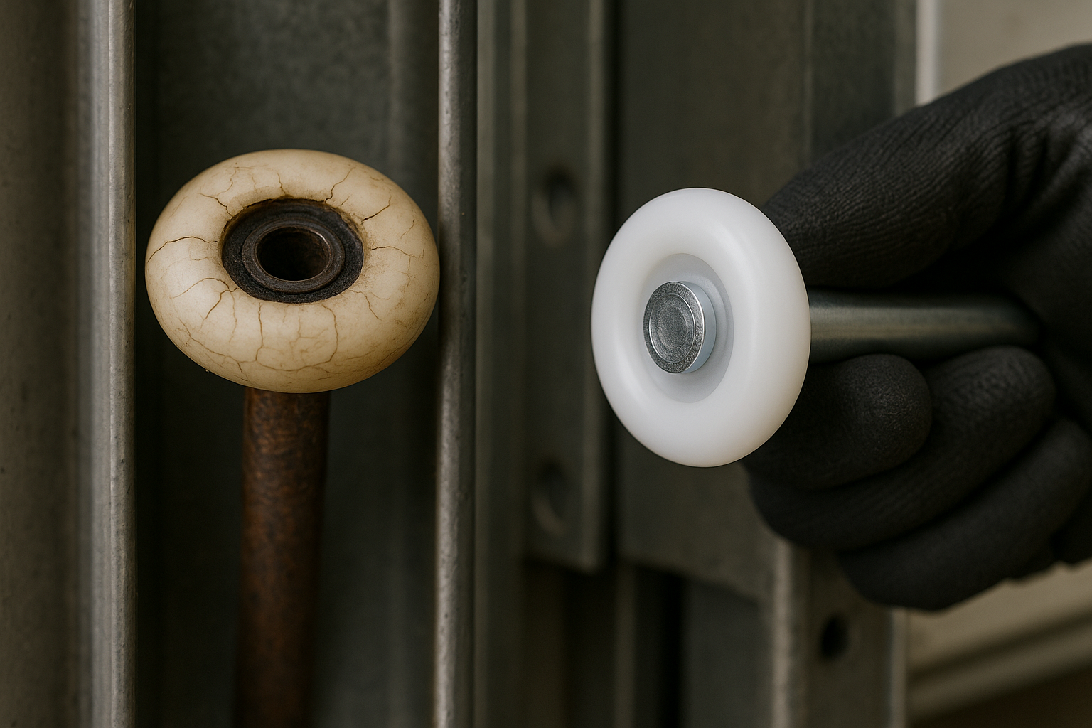 Garage Door Roller Replacement service in Morris Cove