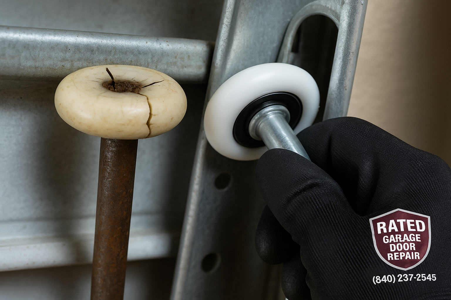 Garage Door Roller Replacement service in Milford