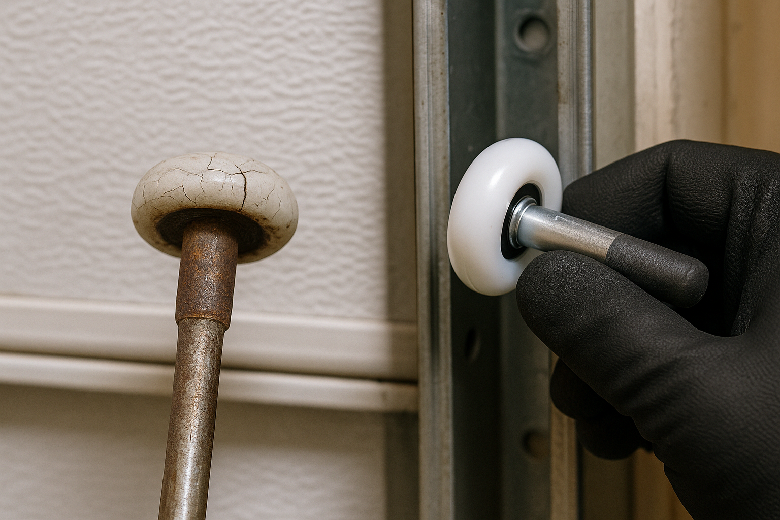 Garage Door Roller Replacement service in Hamden