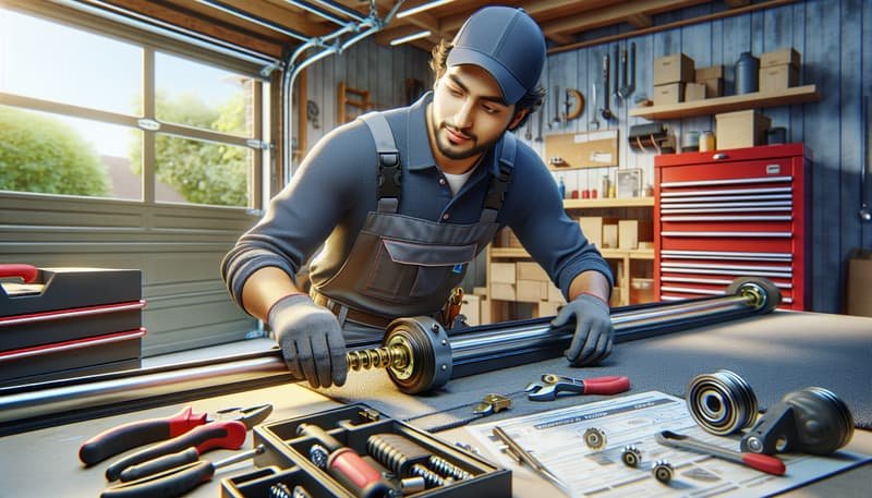 Garage Door Roller Replacement service in Southford