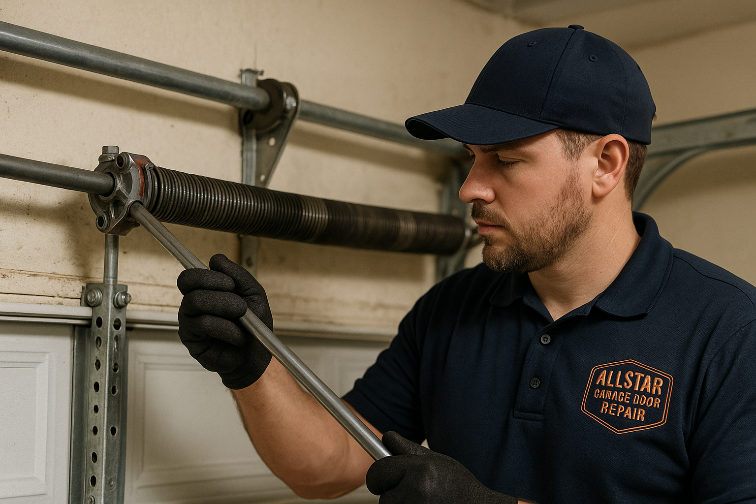 Garage Door Spring Repair service in Orange