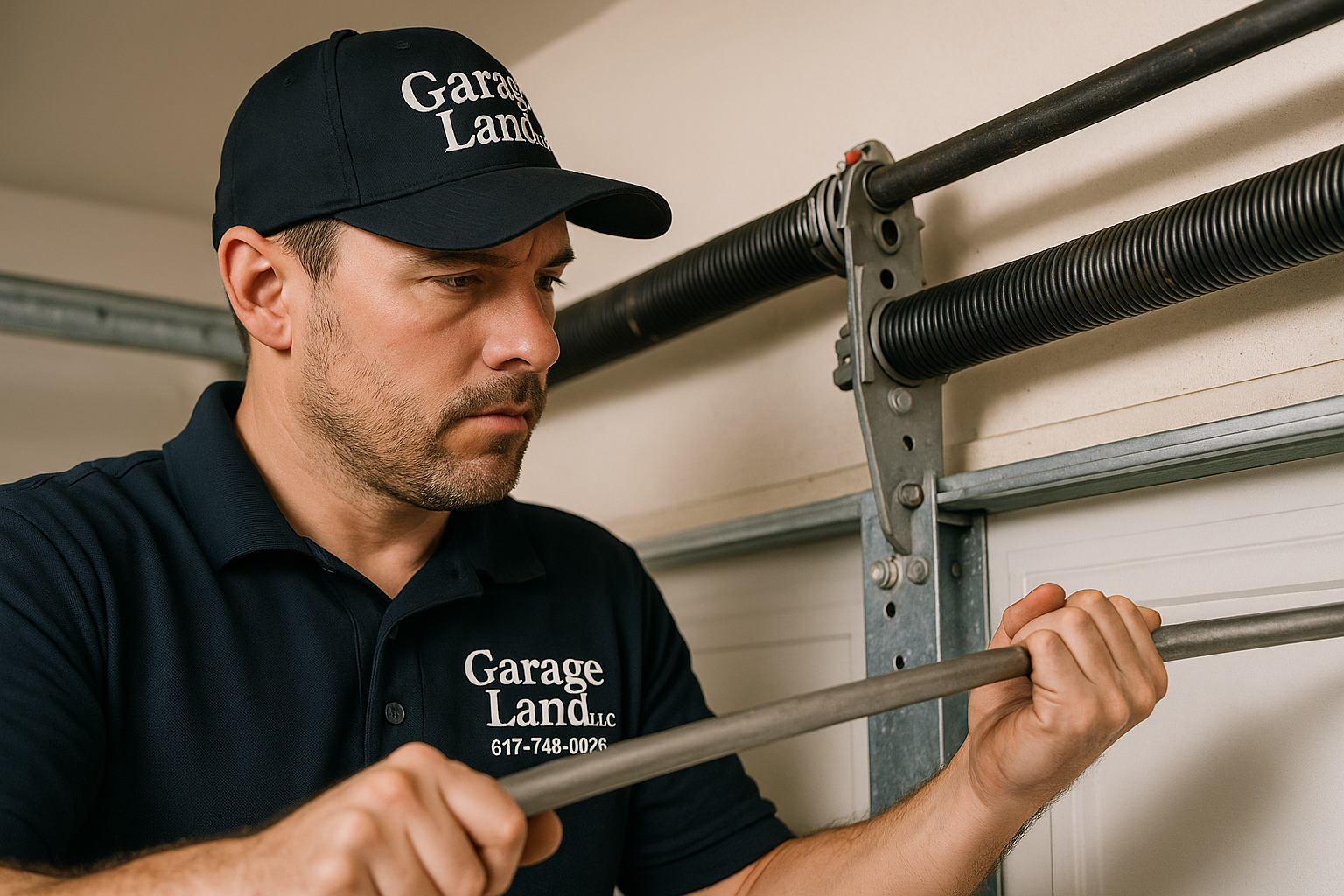 Garage Door Spring Repair service in Shelton