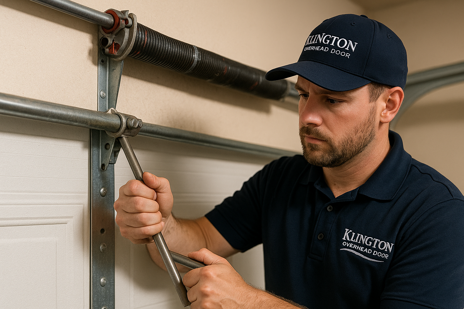 Garage Door Spring Repair service in Easton