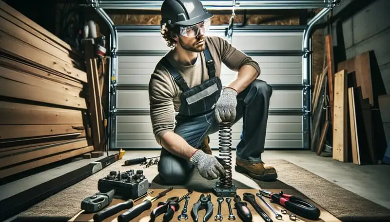 Garage Door Spring Repair in Prospect