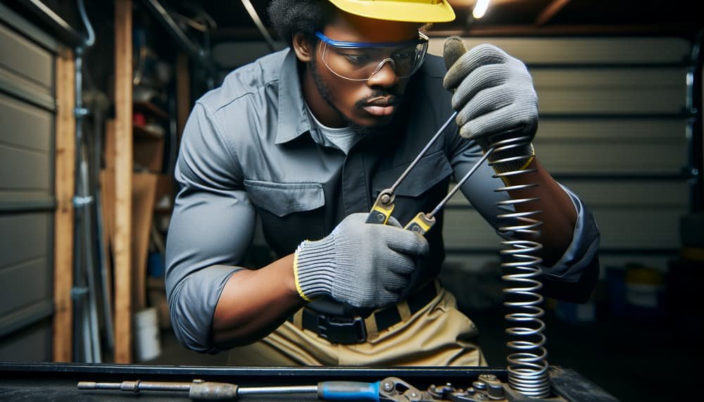 Garage door work in Bethany